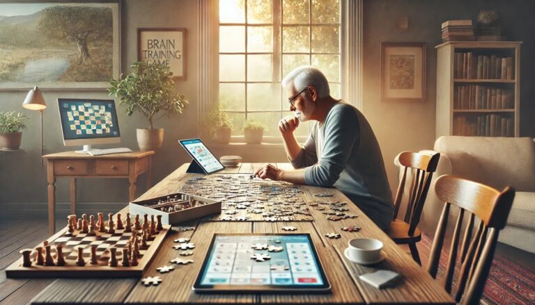 The Role of Brain Games in Combating Cognitive Aging and Dementia